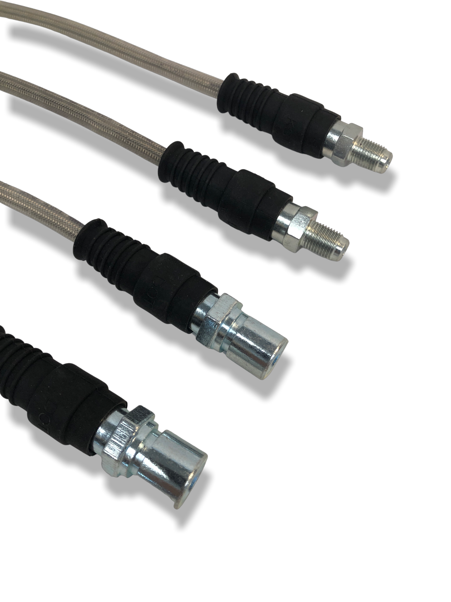 PMB Performance DirectFit Stainless-Steel Brake Lines - Set of 4 - 1994-96 Porsche 993