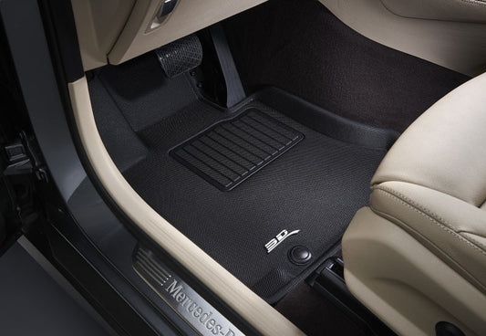 3D MAXpider 2014-2019 Porsche Macan Kagu 1st Row Floormat - Black L1PO01411509
