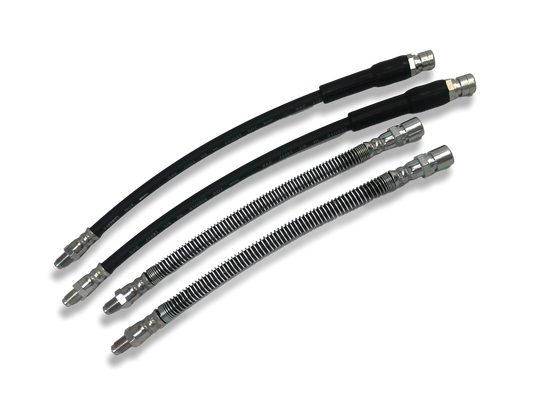 PMB Performance DirectFit Rubber Brake Lines - Set of 4 - 1978-86 Porsche 928