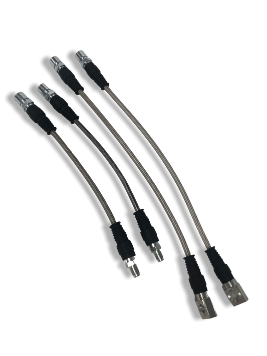 PMB Performance DirectFit Stainless-Steel Brake Lines - Set of 4 - 1983-95 Porsche 928 (alloy calipers)