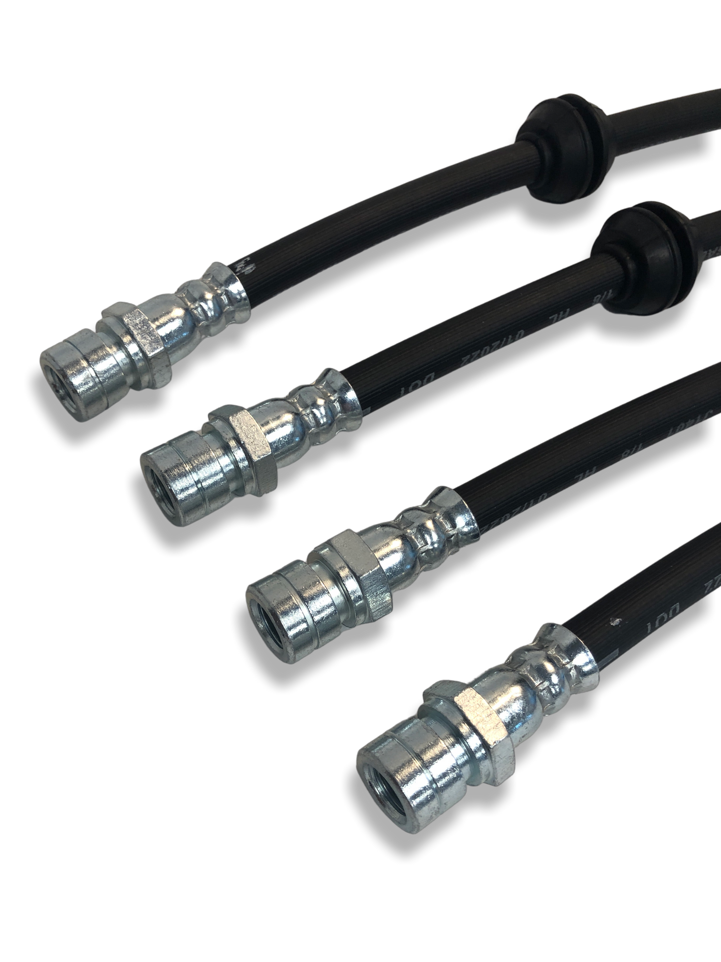 PMB Performance DirectFit Rubber Brake Lines - Set of 4 - 1976-89Porsche 924/944