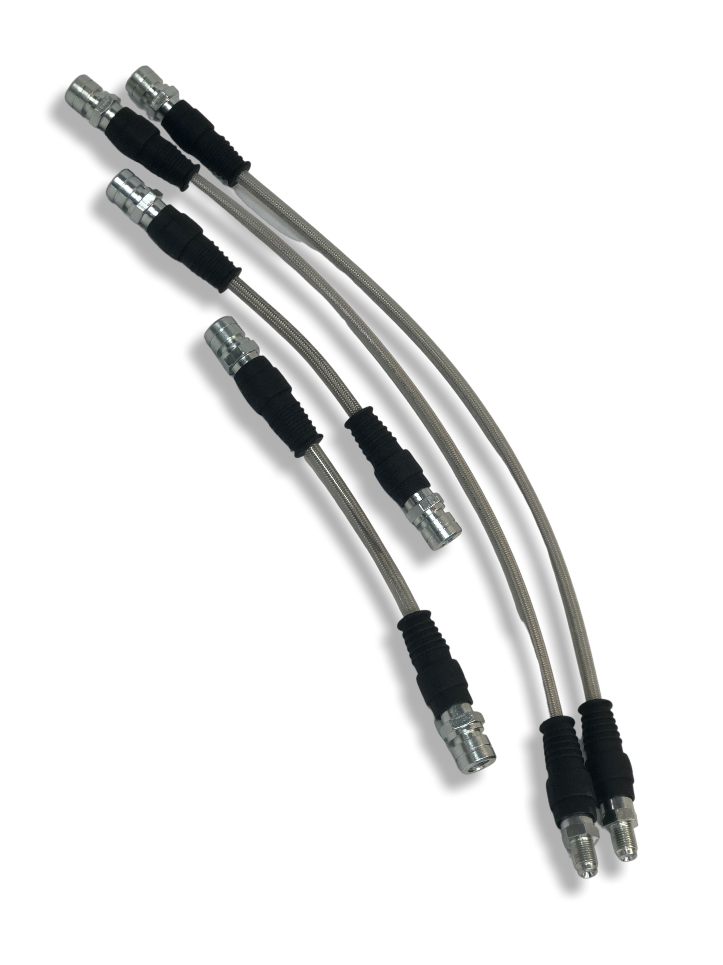 PMB Performance DirectFit Stainless-Steel Brake Lines - Set of 4 - 1976-89Porsche 924/944