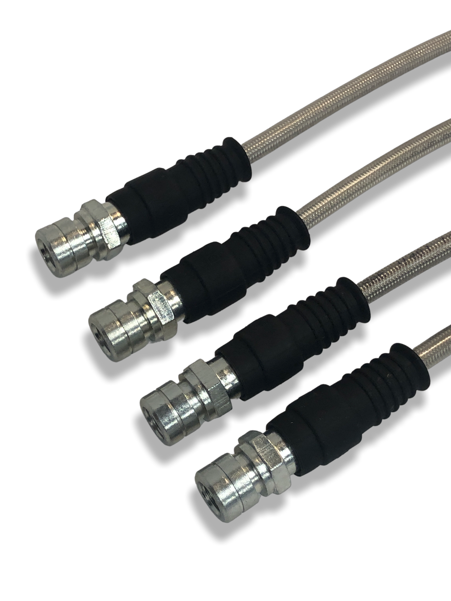 PMB Performance DirectFit Stainless-Steel Brake Lines - Set of 4 - 1976-89Porsche 924/944