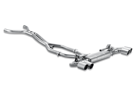 Akrapovic 10-14 Porsche Cayenne Turbo (958) Evolution Line Cat Back (Titanium) (Req. Tips) ME-PO/T/1