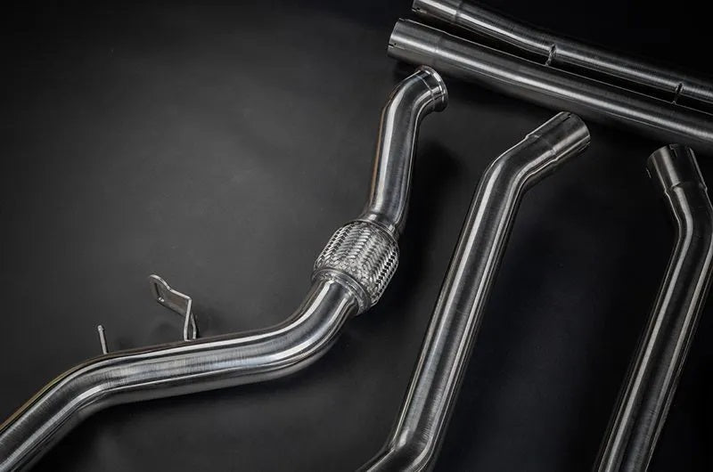 Mercedes AMG SL63 (R232) - Valved Exhaust w Mid-Pipes (OE Actuators)