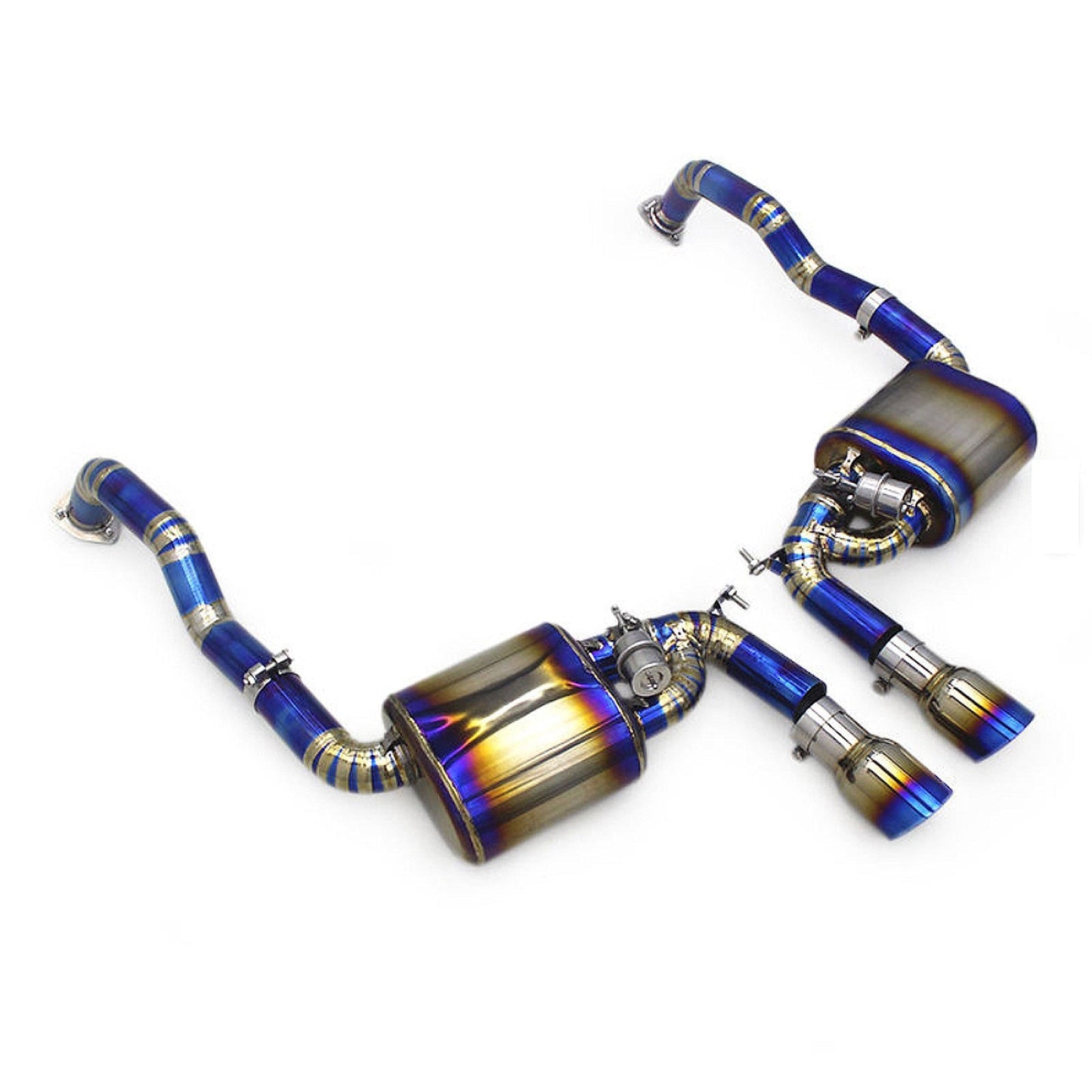 Titanium Valved Catback Exhaust for Porsche Boxster S Cayman S 987 987.1