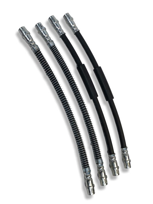PMB Performance DirectFit Rubber Brake Lines - Set of 4 - 2005-12 Porsche Boxster/Cayman