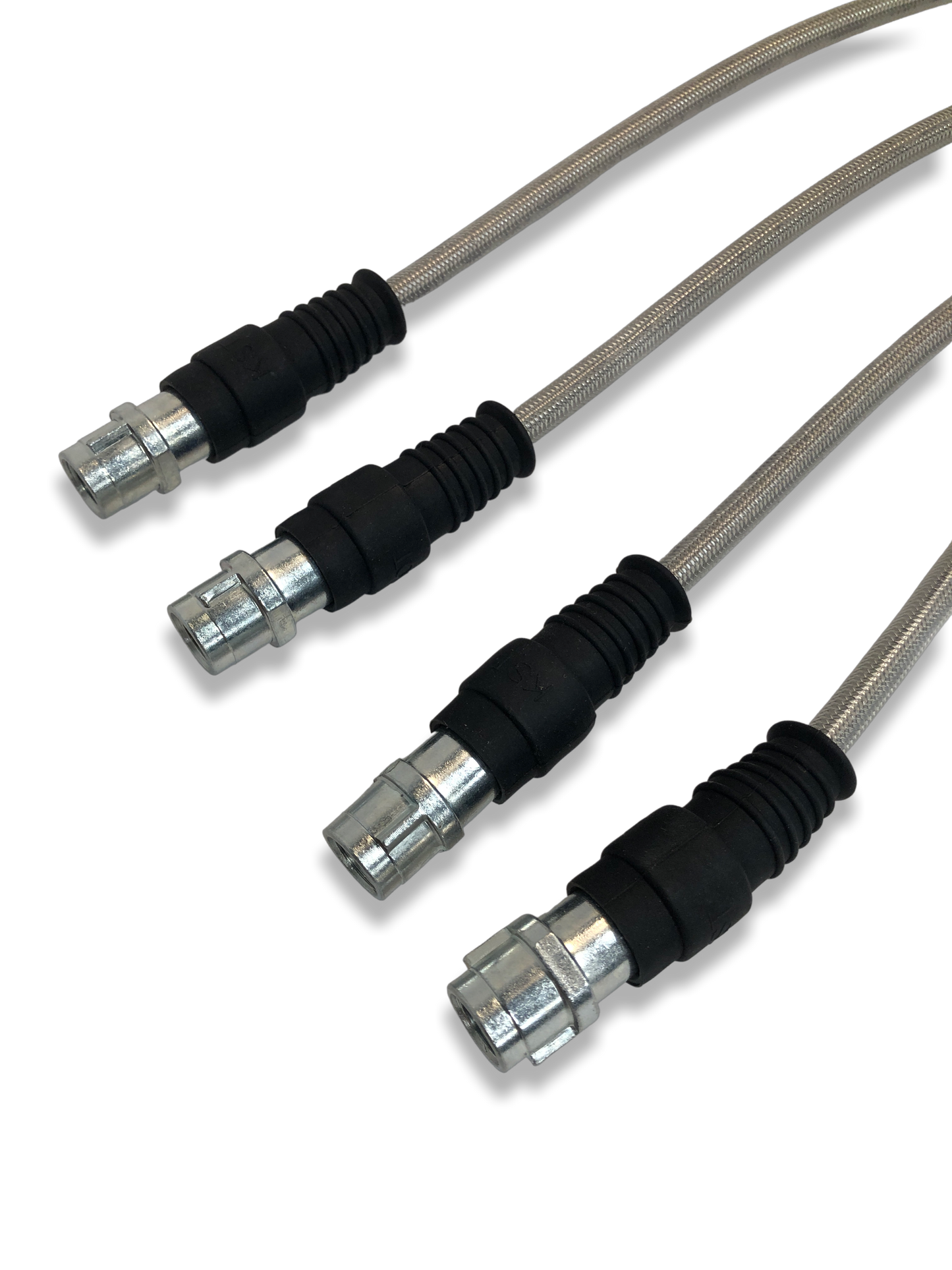 PMB Performance DirectFit Stainless-Steel Brake Lines - Set of 4 - 2017-Present 991/GT3