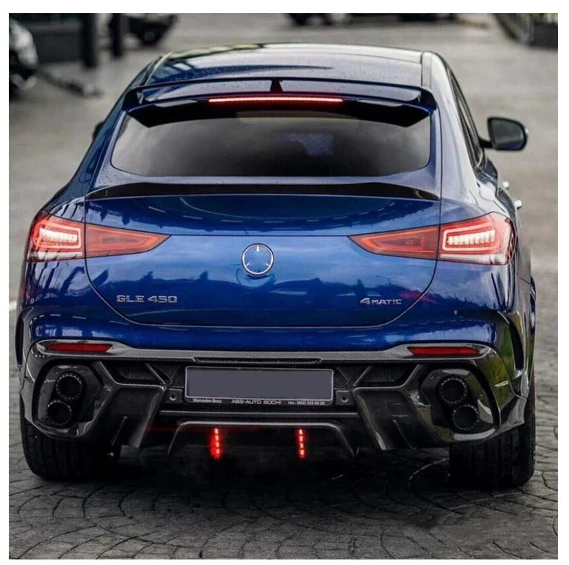 Carbon Fiber Rear Spoiler Wing for Mercedes Benz GLE Coupe W167 2020-2023