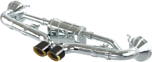 Porsche 992 GT3/RS - Valved Exhaust + Carbon Tips (OE Actuators)