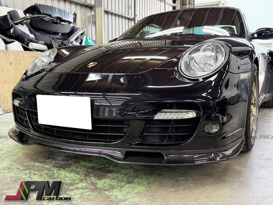 [JPMCarbon] JPM R1 Carbon Fiber Front Lip Fits For 2006-2012 Porsche 911 997 Turbo Only