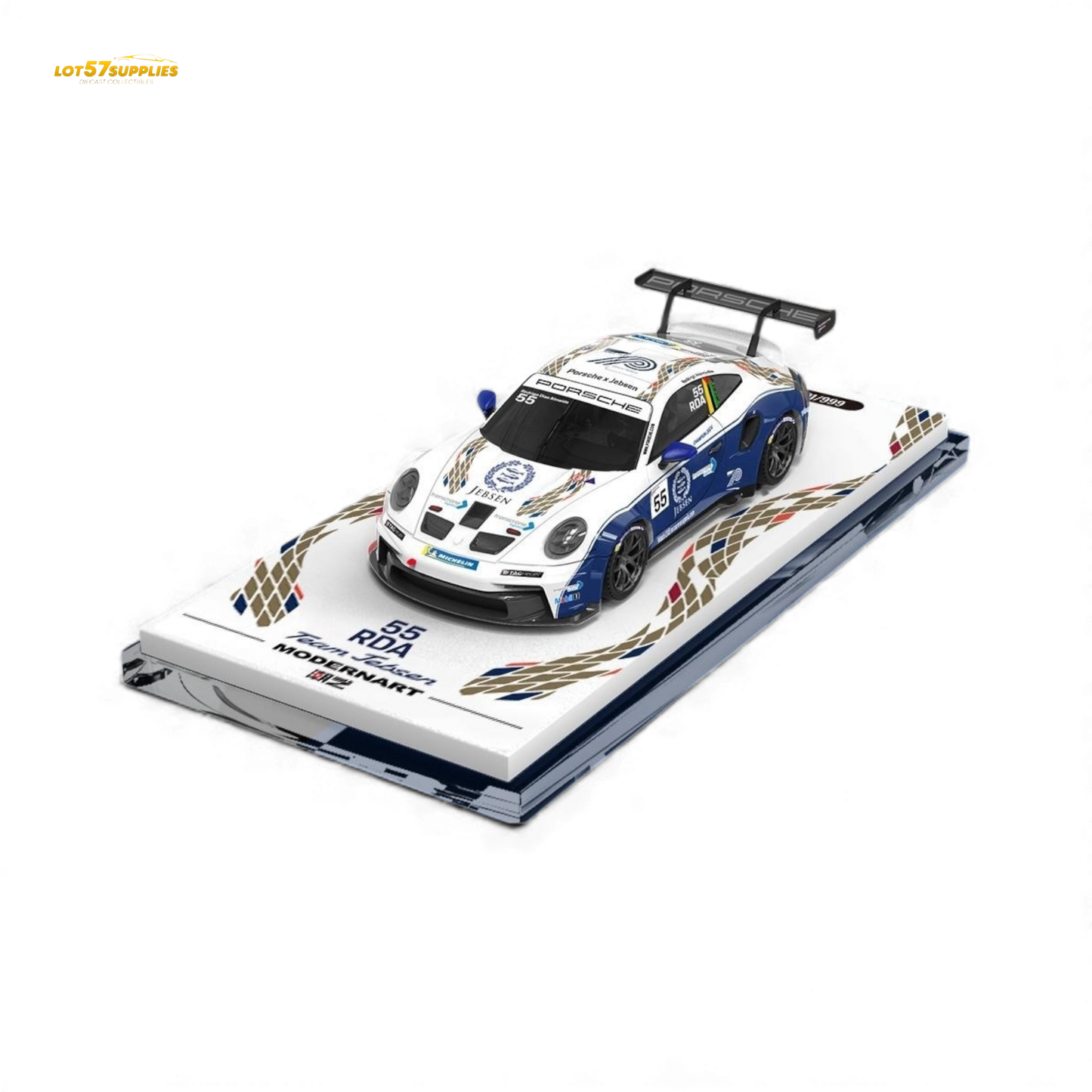 (Pre-Order) ModernArt & WRT Porsche 911 GT3 Carrera Cup 55# - Ordinary 1:64