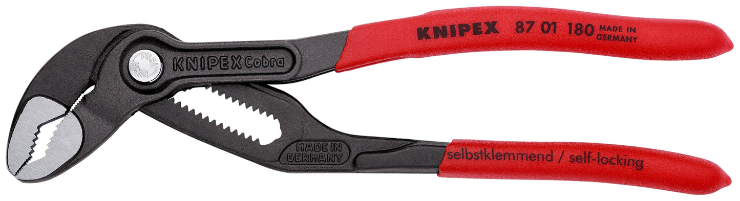 Knipex 4 Piece Cobra® Pliers Set With 10 Piece Tool Holder 9K 00 80 138 US