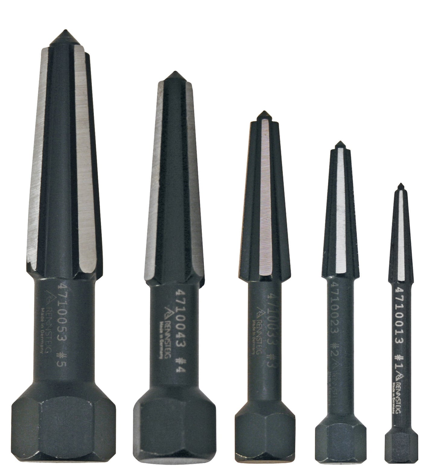 Knipex Size 1-5 Screw Extractor Set 5 Pieces 9R 471 904 3