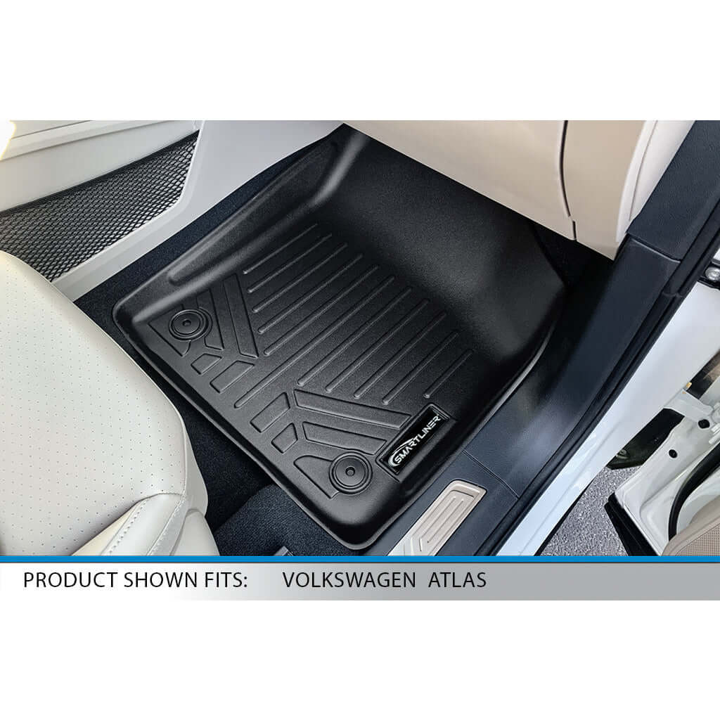 SMARTLINER Custom Fit Floor Liners For 2020-2025 Volkswagen Atlas Cross Sport