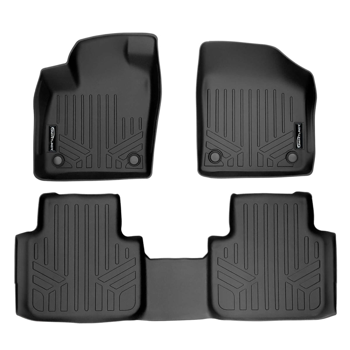SMARTLINER Custom Fit Floor Liners For 2020-2025 Volkswagen Atlas Cross Sport