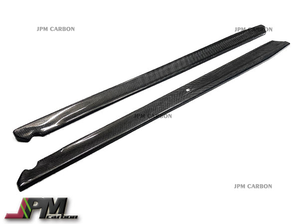 JPM R1 Carbon Fiber Side Skirt Expansion Lips for FOR 2019-2026 Toyota GR Supra A90 A91