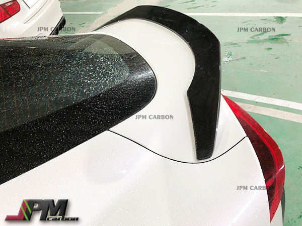 TR Style Carbon Fiber Trunk Spoiler Fits For 2019-2026 Toyota GR Supra A90 A91 Only