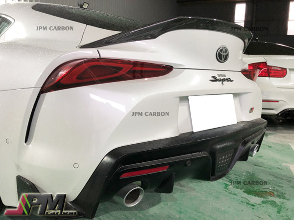 TR Style Carbon Fiber Trunk Spoiler Fits For 2019-2026 Toyota GR Supra A90 A91 Only