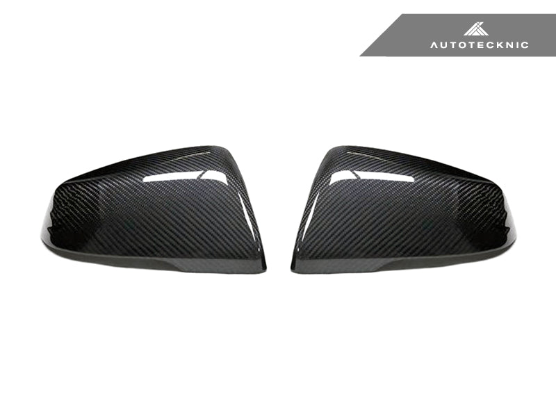 AutoTecknic Replacement Version II Dry Carbon Mirror Covers - F48 X1 | F44 2-Series Gran Coupe
