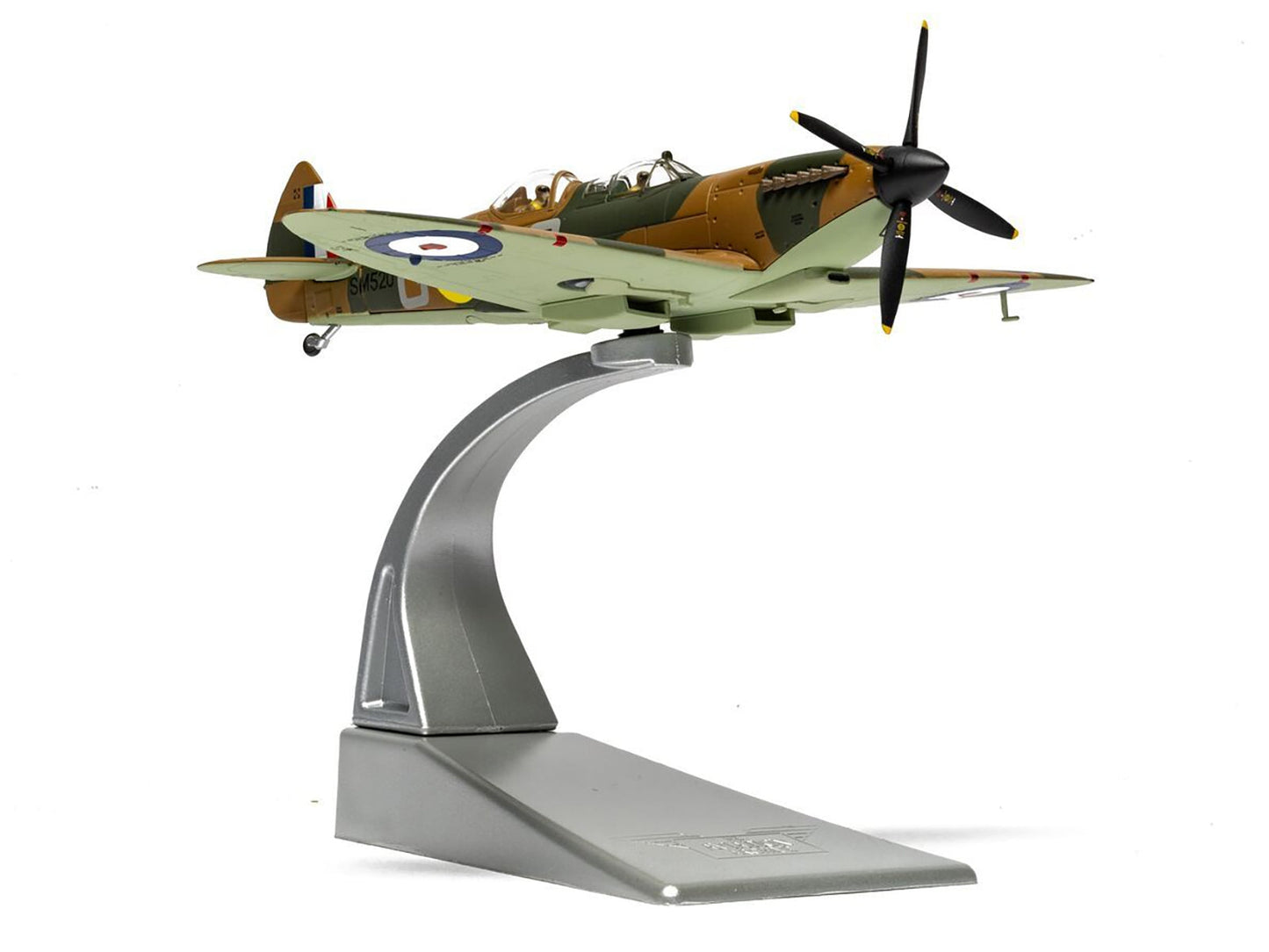 Supermarine Spitfire T.9 Aircraft "SM520 Spitfires.com Goodwood Aerodrome" British Royal Air Force "The Aviation Archive" Series 1/72 Diecast Model by Corgi