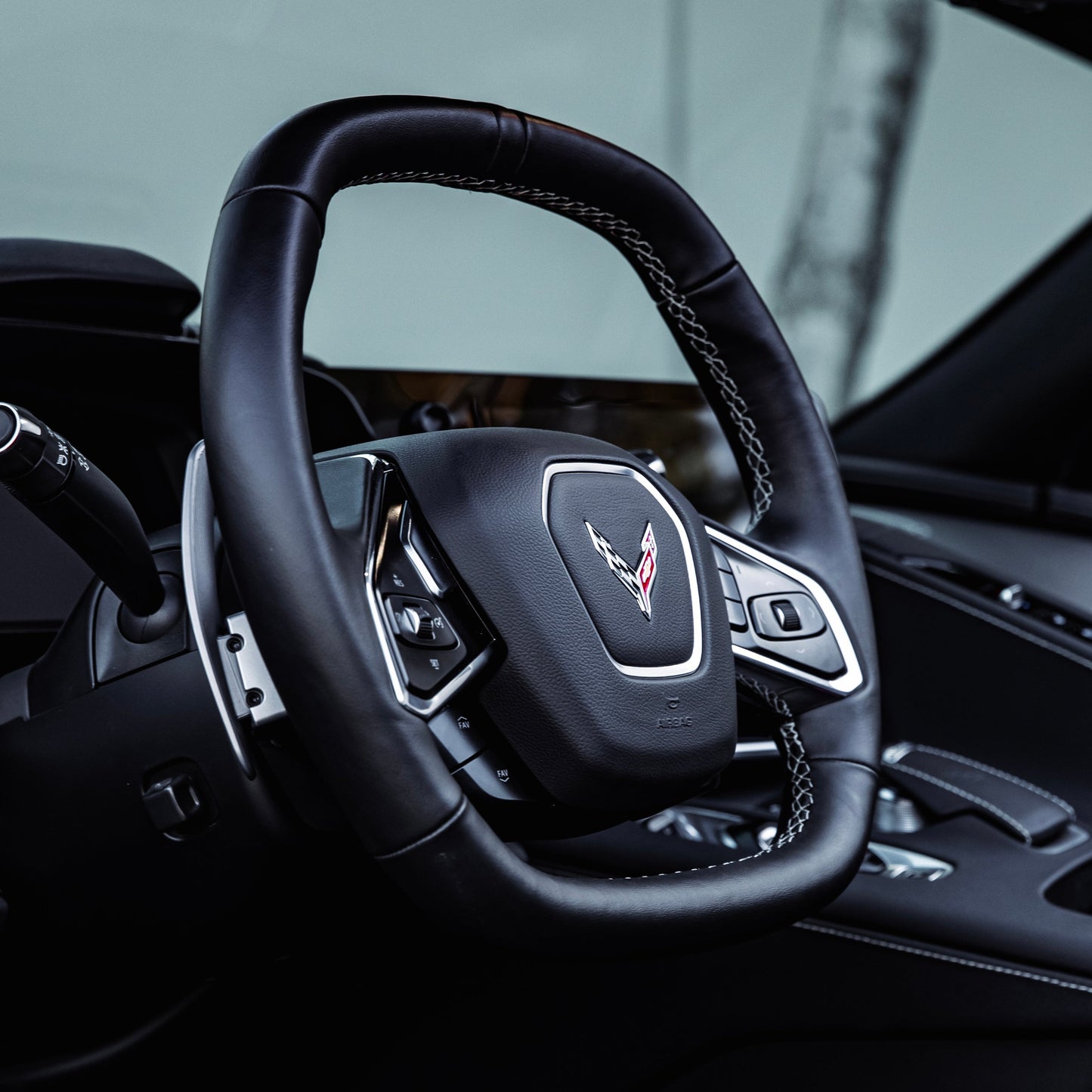 JQ Werks Madtrace® Magnetic Paddle Shifters For Chevrolet Corvette