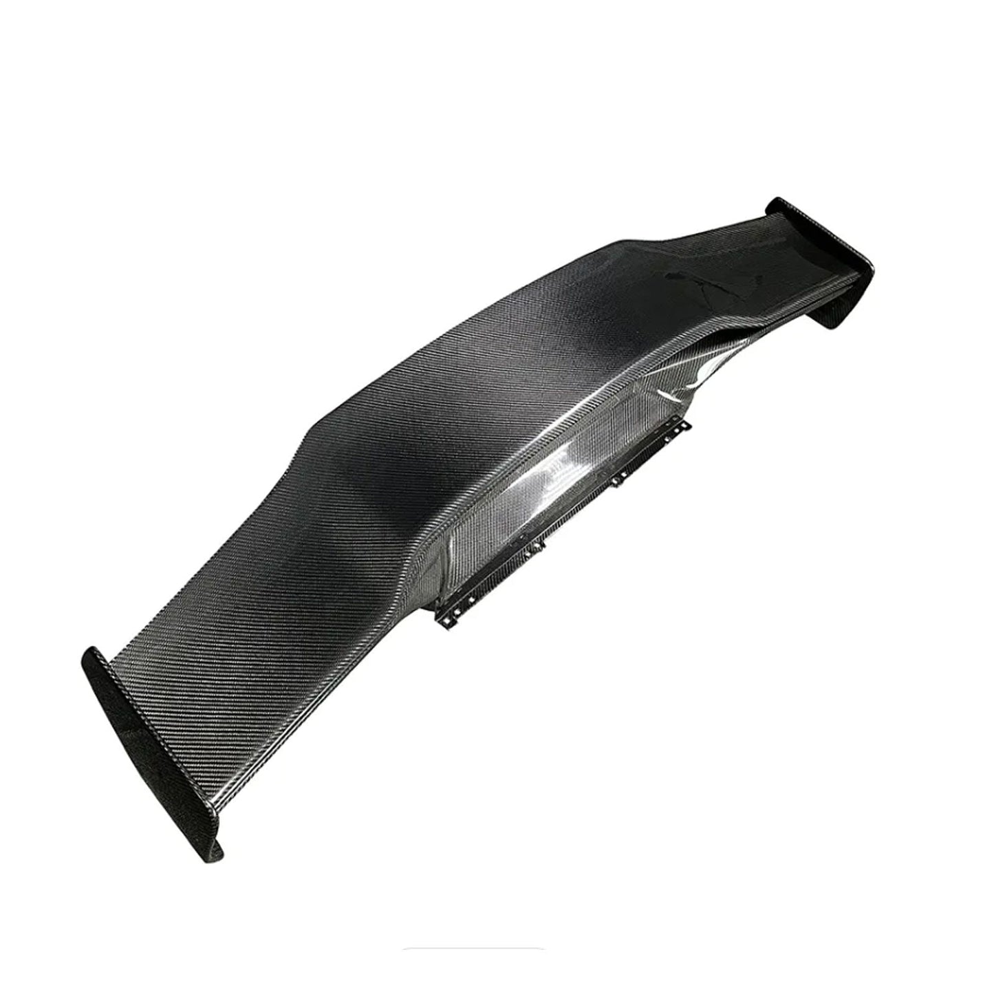 AP Style Dry Carbon Fiber Rear Wing with Base Panel for Lamborghini Huracan LP580 LP610 EVO