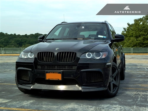 AutoTecknic Carbon Fiber Headlight Trim Set - E70 X5 / X5M | E71 X6 / X6M