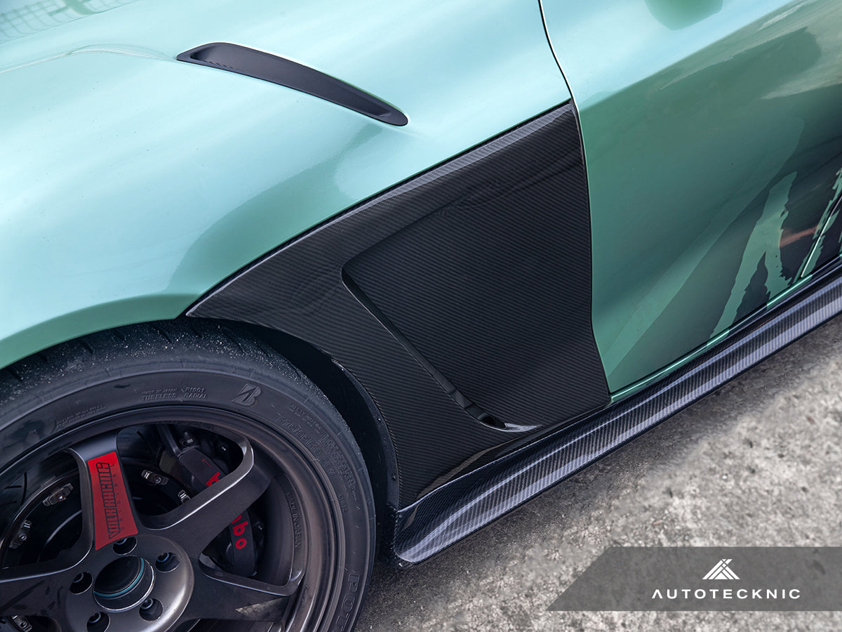 AutoTecknic Dry Carbon V1 Fender Set - A90 Supra 2020-Up