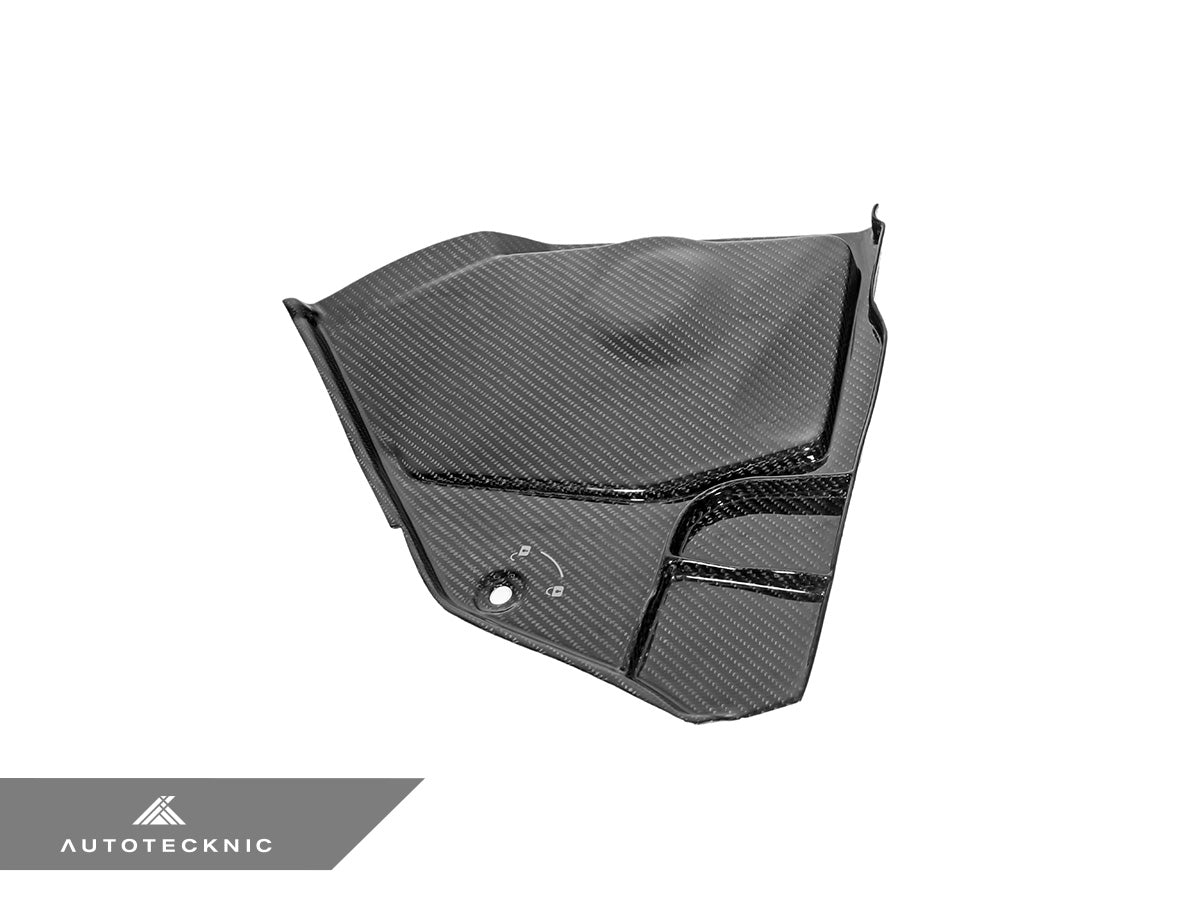 AutoTecknic Dry Carbon Engine Cowl Panel Trim Set - A90 Supra 2020-Up