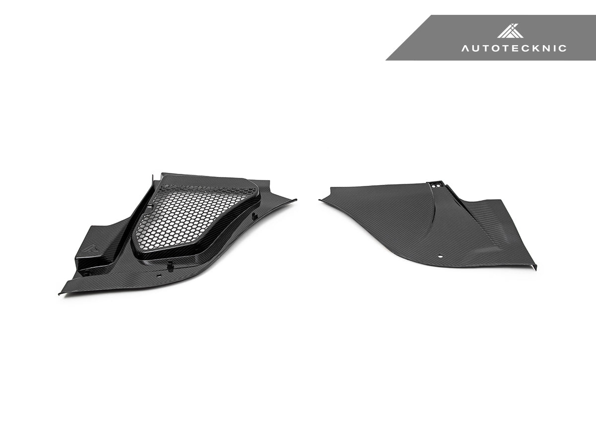 AutoTecknic Dry Carbon Engine Cowl Panel Trim Set - G90/ G99 M5