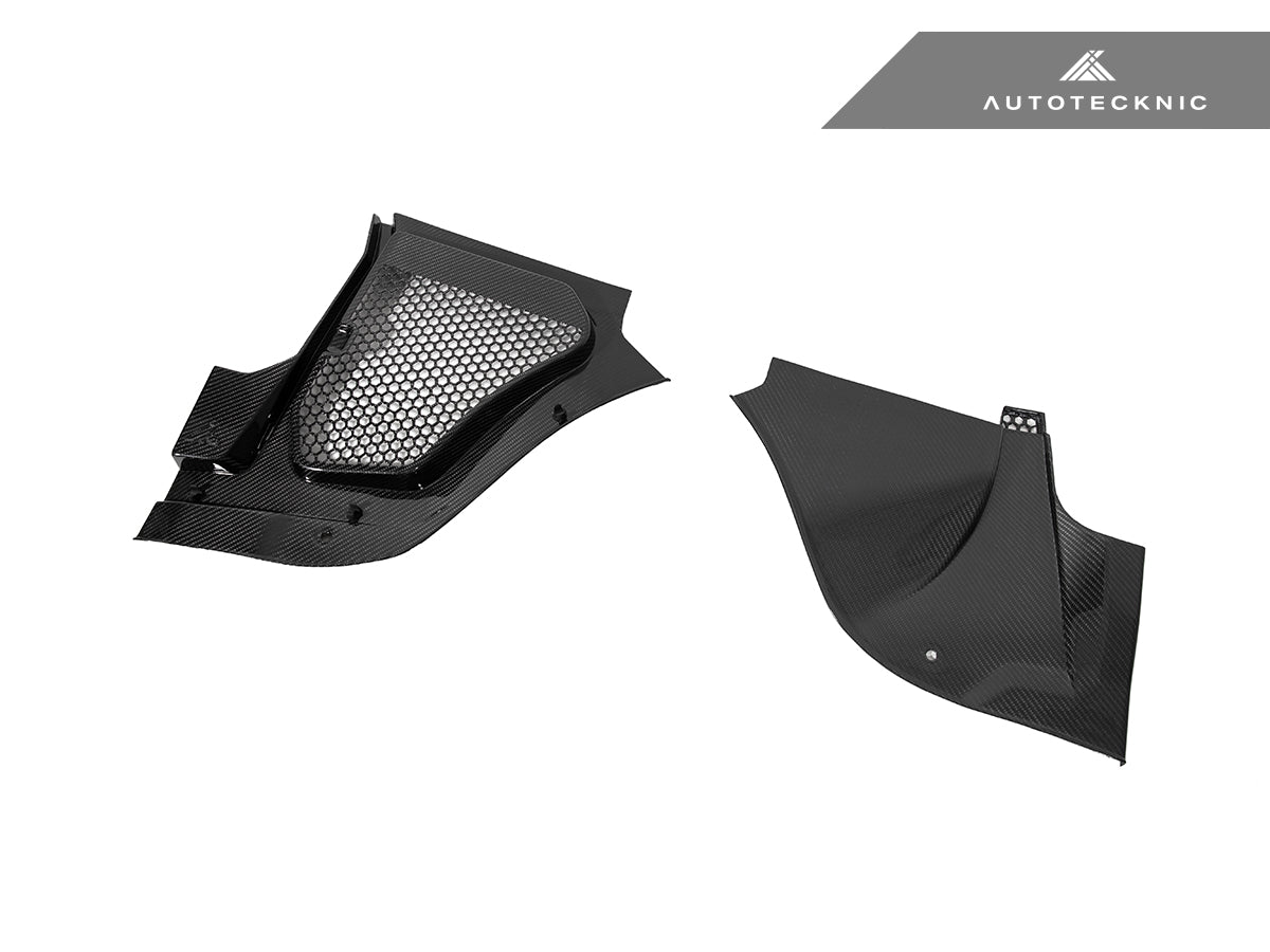 AutoTecknic Dry Carbon Engine Cowl Panel Trim Set - G90/ G99 M5