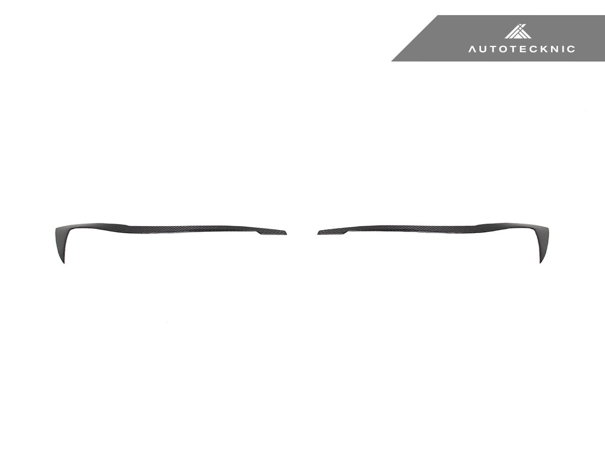 AutoTecknic Carbon Fiber Headlight Trim Set - G20 3-Series Pre-LCI