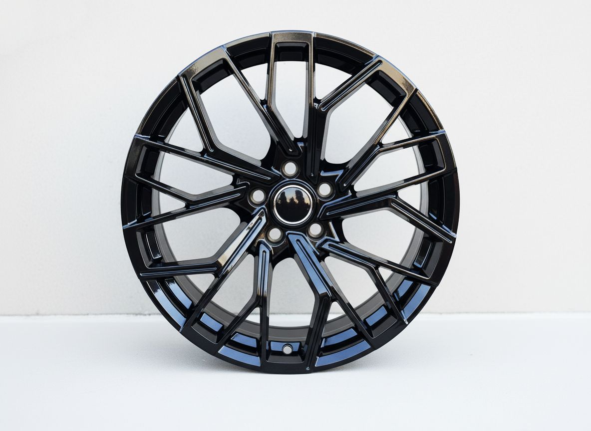 AU18 20x9 5x112 +32 66.6 Gloss Black