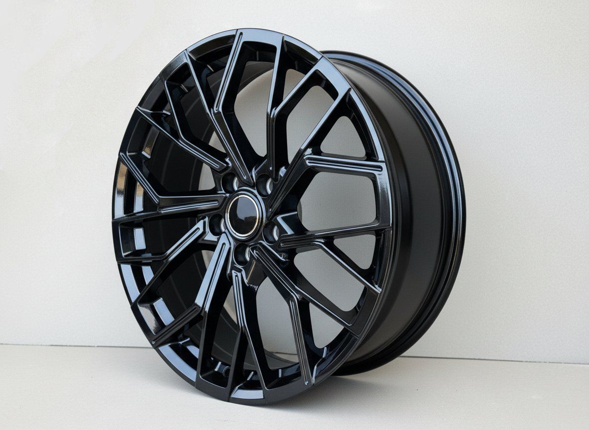 AU18 20x9 5x112 +32 66.6 Gloss Black