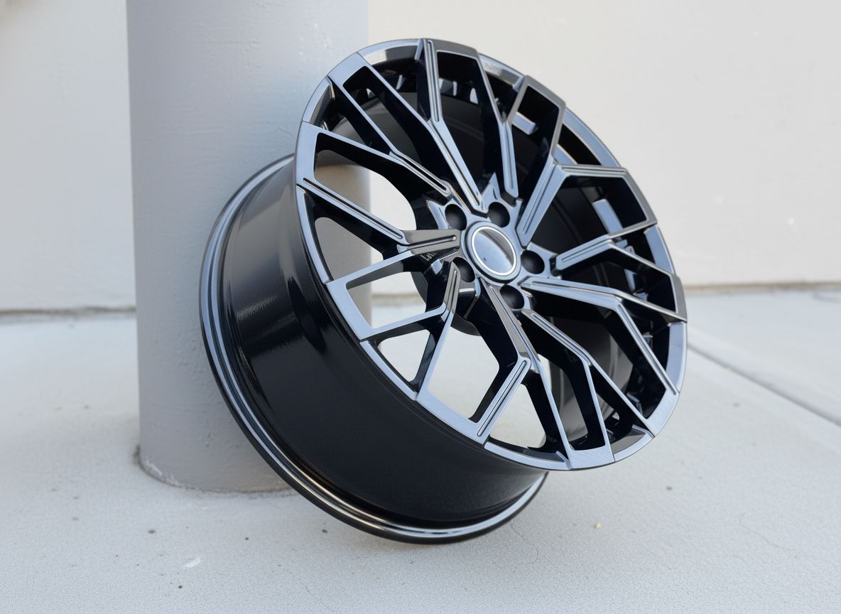 AU18 20x9 5x112 +32 66.6 Gloss Black