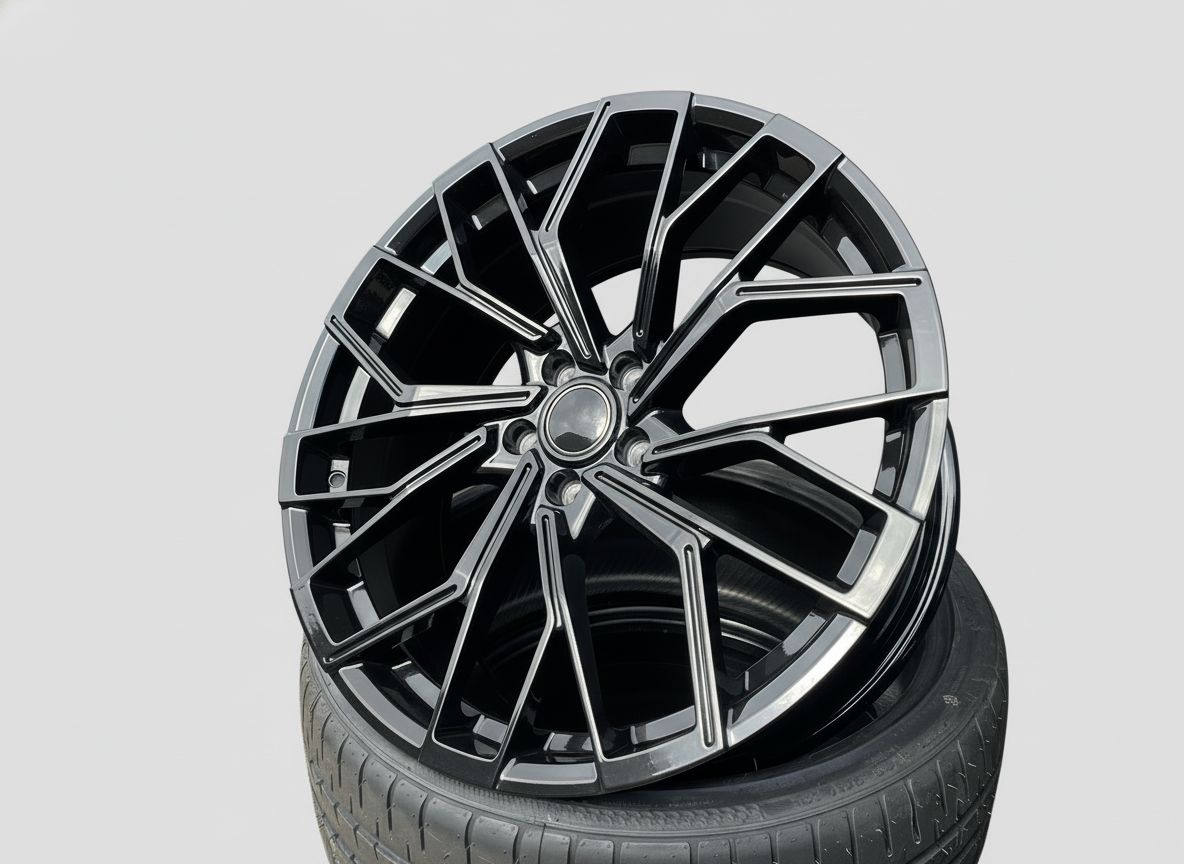 AU18 20x9 5x112 +32 66.6 Gloss Black
