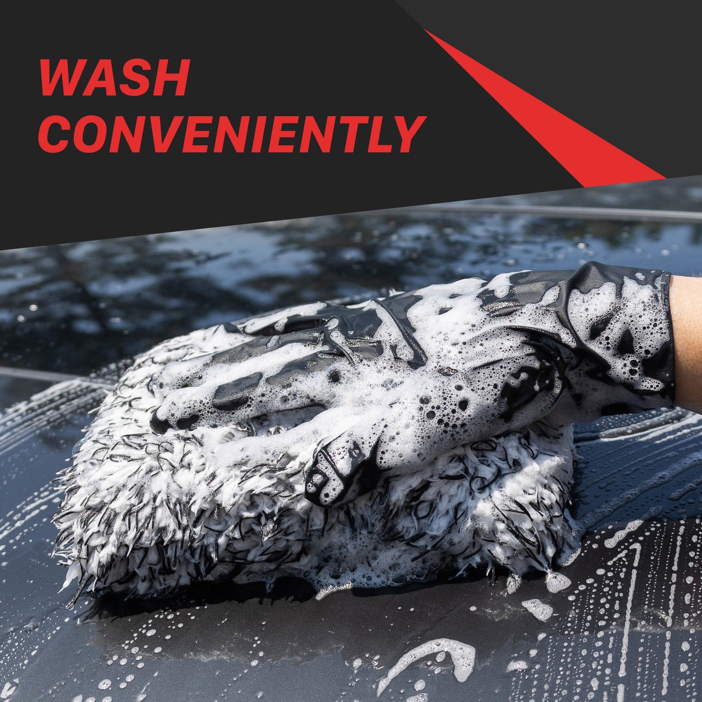 Car Wash Microfiber Mitt