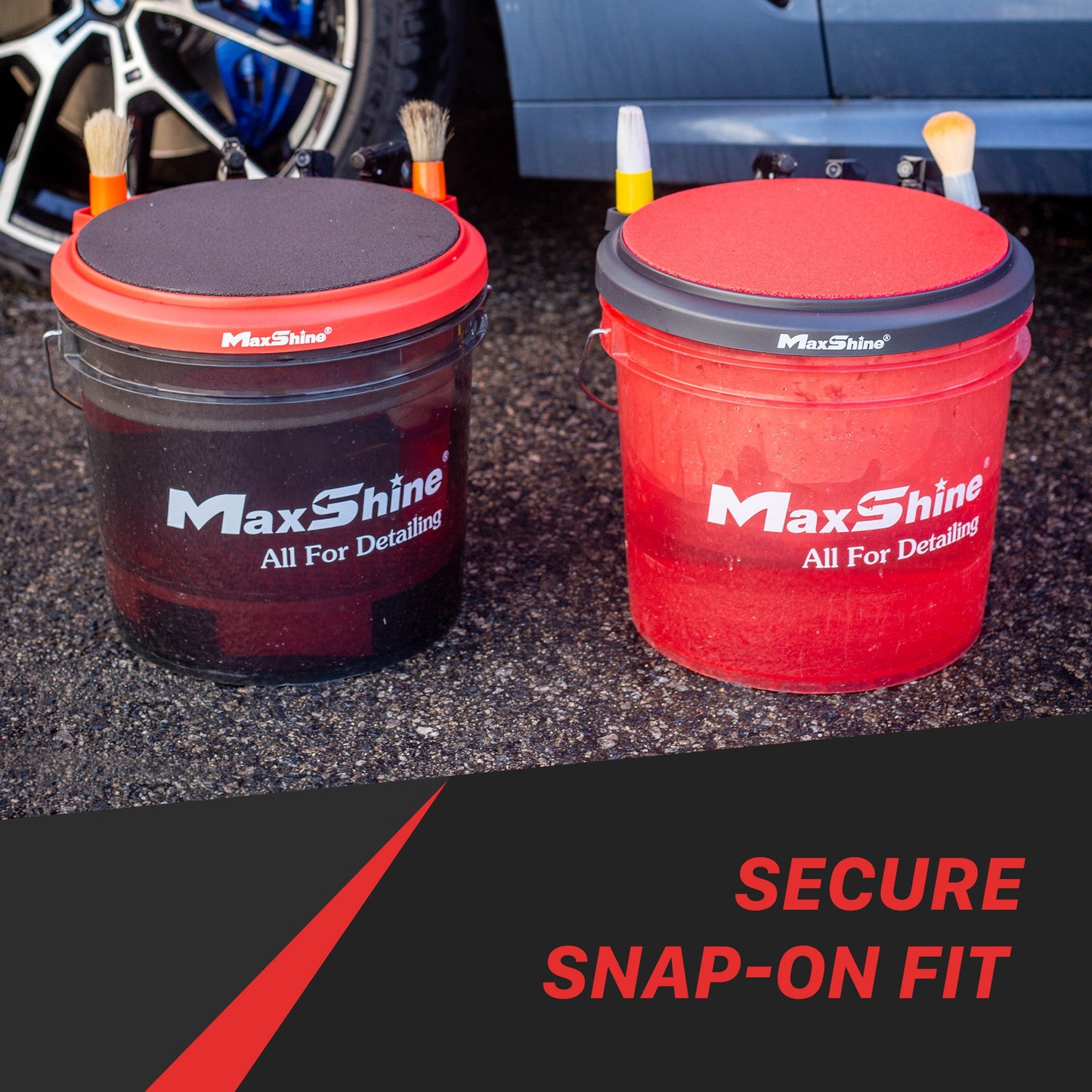 Multifunction Bucket Lid Seat