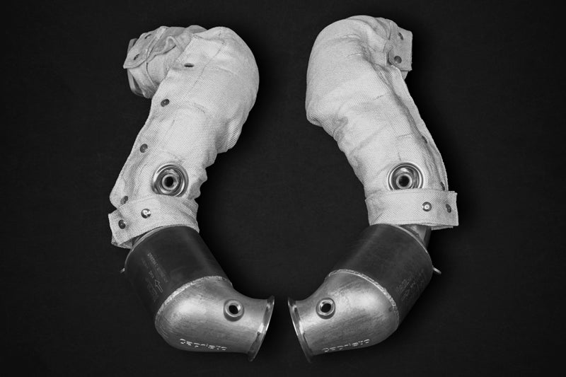 Aston Martin Vantage V12 (AE31) - Sport Cat Downpipes + Heat Blankets