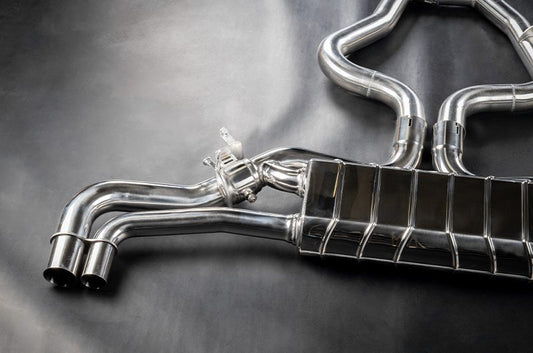 Audi RSQ3 - ECE Valved Exhaust with MidPipes for OEM Tips (OE Actuators)