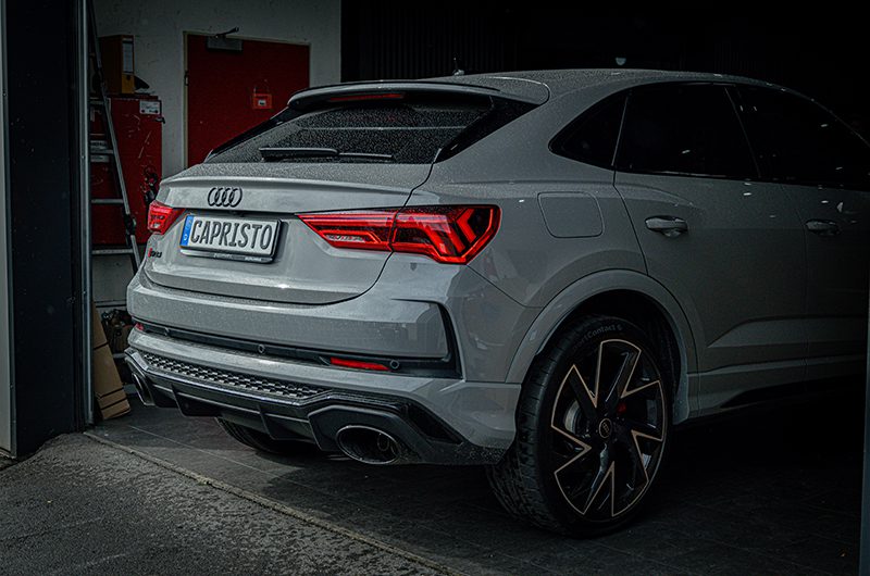 Audi RSQ3 - ECE Valved Exhaust with MidPipes for OEM Tips (OE Actuators)