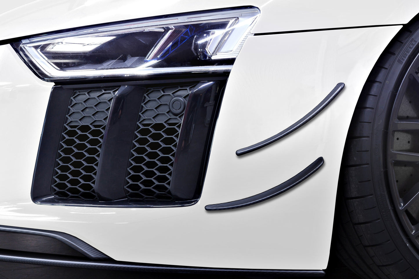 Audi R8 (Gen2) - Carbon Fiber Front Fins