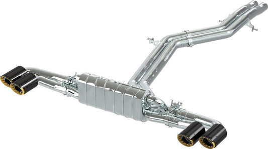 Audi SQ8 - Valved Exhaust, MidSilencer Spare + Wicrom Tips (OE Actuators)