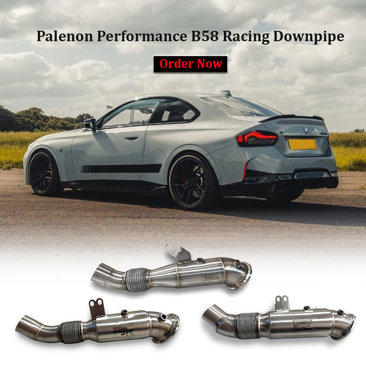 Supra & BMW B58 Downpipe - M340i, M440i, M240i, 340i, 440i, 540i, 640i, 740i, X5, Z4