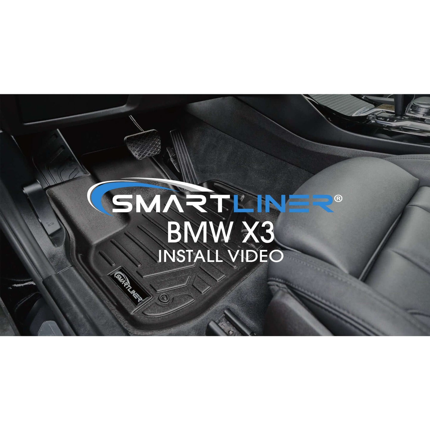 SMARTLINER Custom Fit Floor Liners For 2018-2024 BMW X3