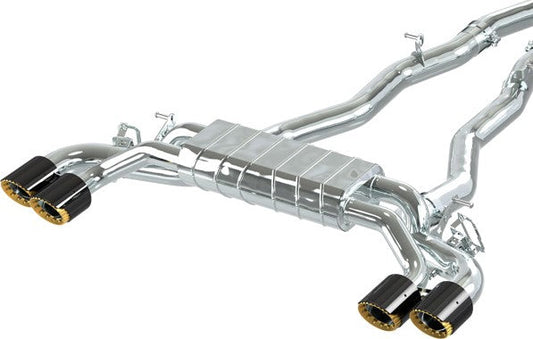BMW M5 (G90/G99) - Valved Exhaust + Wicrom Tips (OE Actuators)
