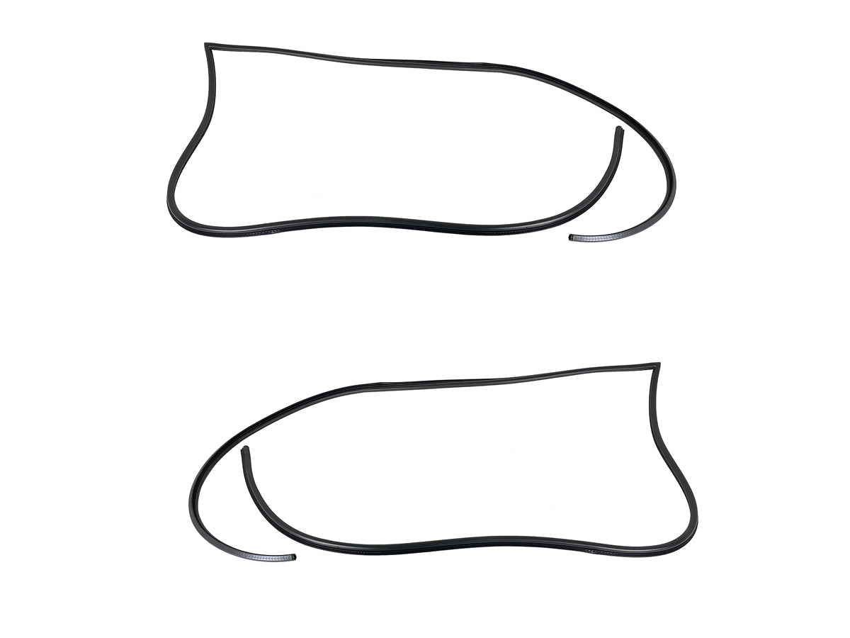 Door Body Seals Weatherstrip Inner Door Seal Gaskets For Bmw E30 Coupe 3 Series 82-93