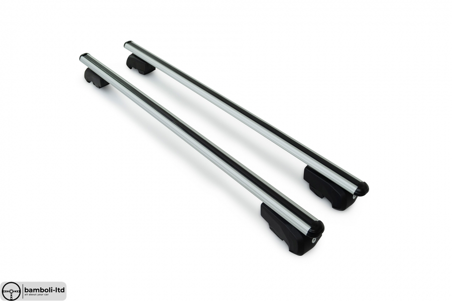 Silver Fit For Porsche Cayenne Top Roof Rack Cross Bars Rails Lockable 2010-