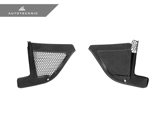 AutoTecknic Dry Carbon Engine Cowl Panel Trim Set - G09 XM
